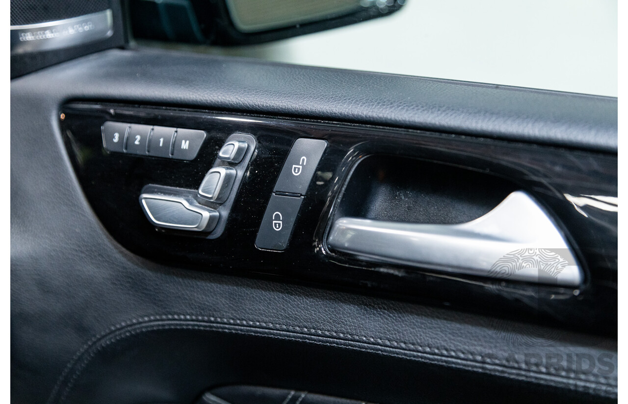 09/2016 Mercedes Benz GLE43 AMG 4Matic (AWD) 166 MY17 4D Wagon Obsidian Black Metallic Twin Turbo V6 3.0L