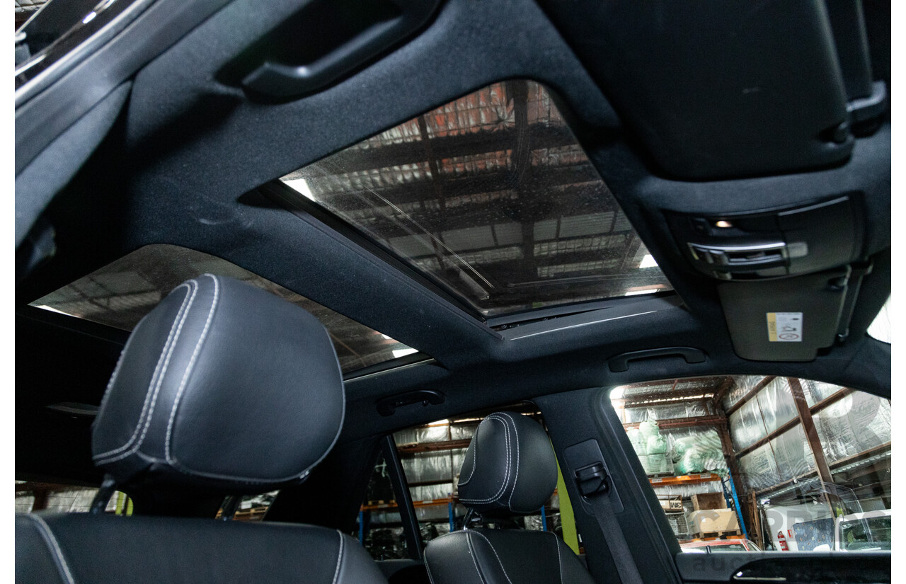 09/2016 Mercedes Benz GLE43 AMG 4Matic (AWD) 166 MY17 4D Wagon Obsidian Black Metallic Twin Turbo V6 3.0L