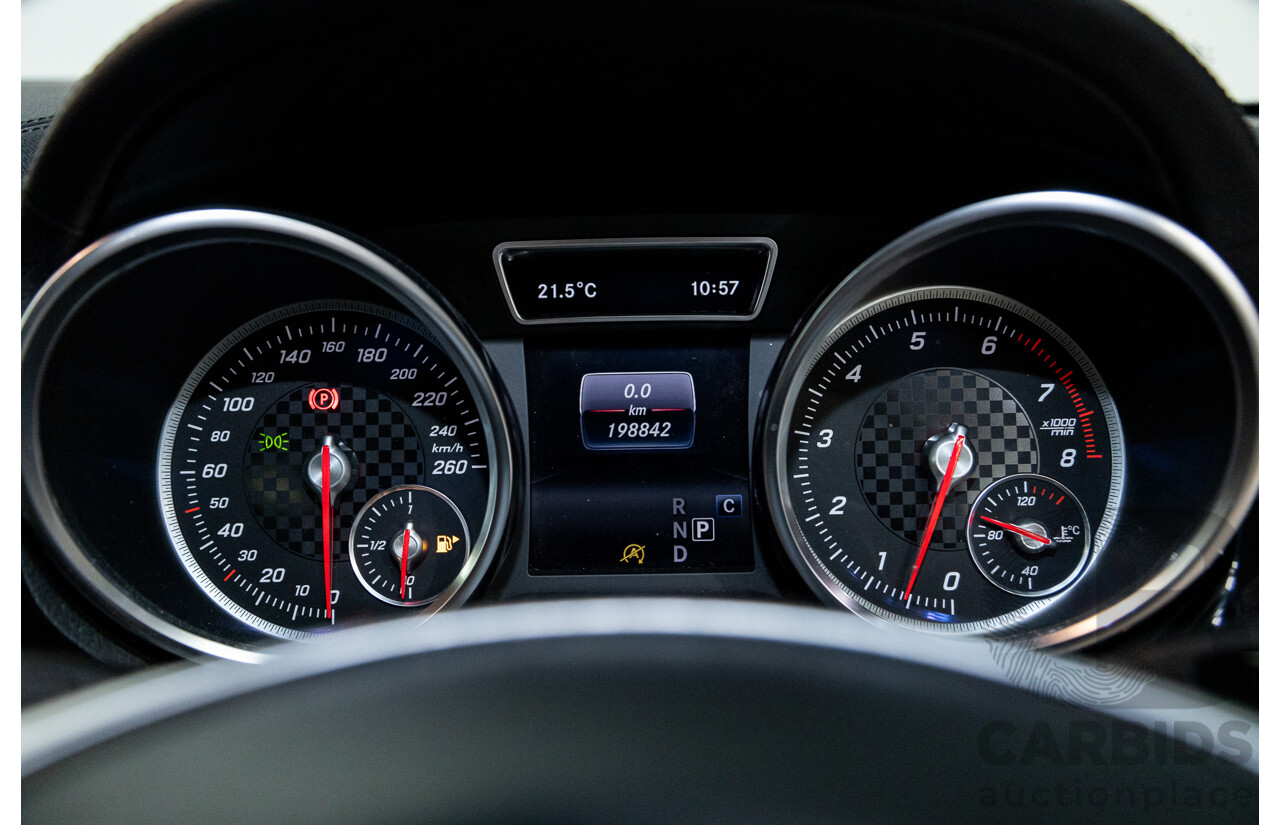 09/2016 Mercedes Benz GLE43 AMG 4Matic (AWD) 166 MY17 4D Wagon Obsidian Black Metallic Twin Turbo V6 3.0L