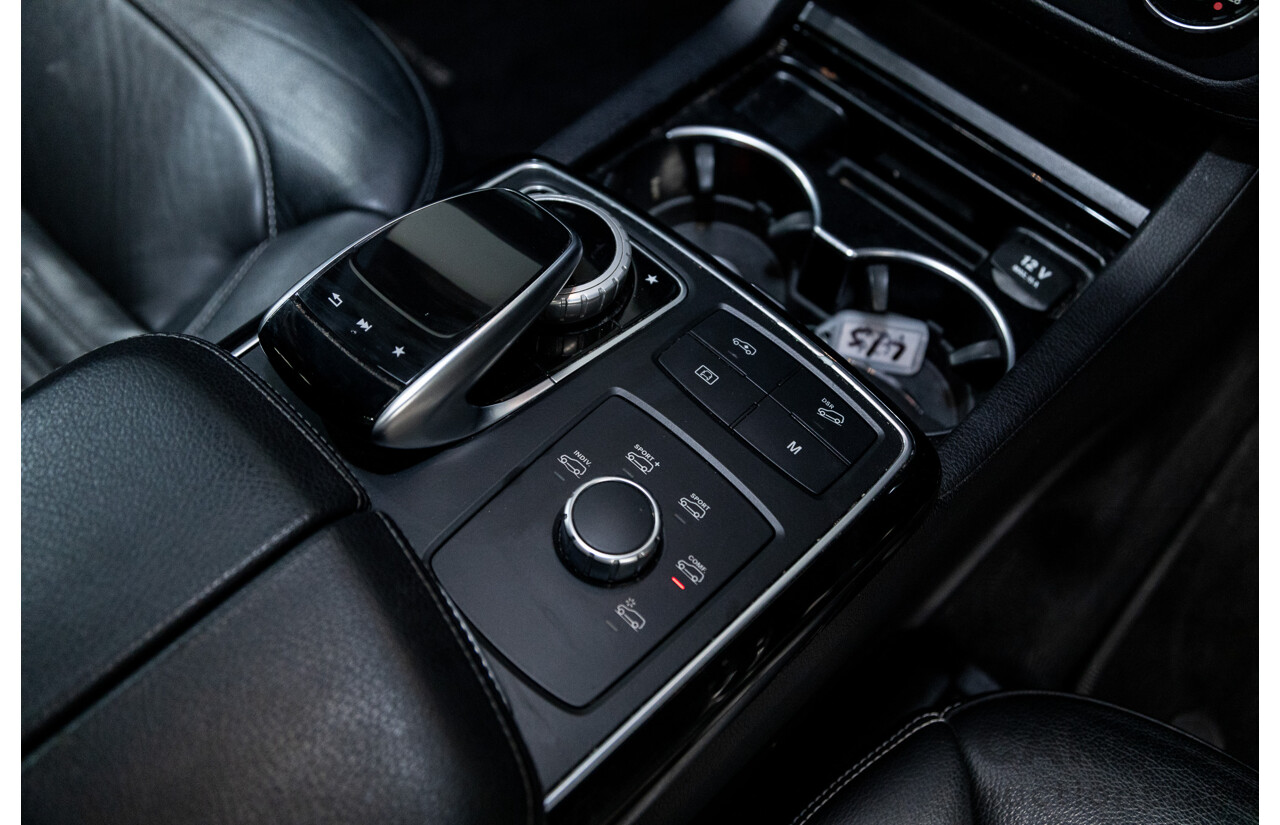 09/2016 Mercedes Benz GLE43 AMG 4Matic (AWD) 166 MY17 4D Wagon Obsidian Black Metallic Twin Turbo V6 3.0L