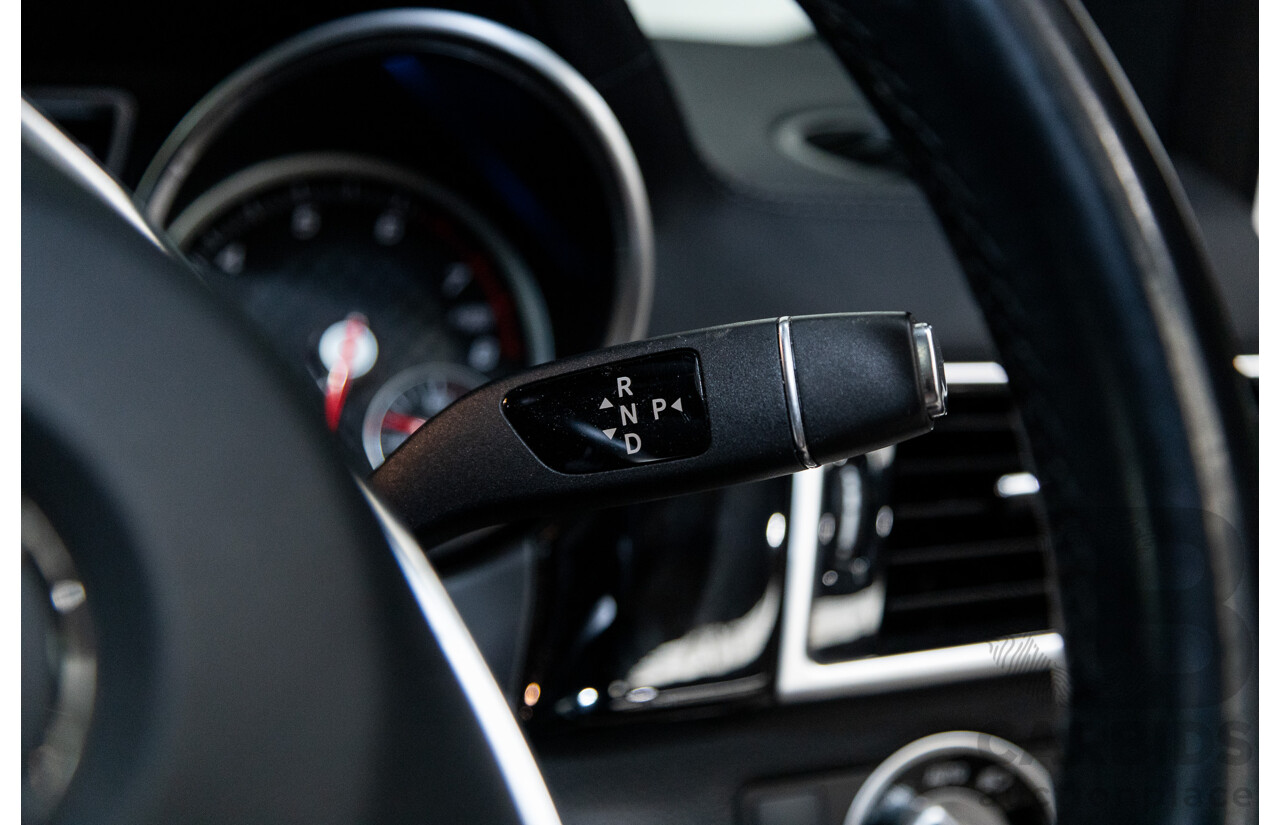 09/2016 Mercedes Benz GLE43 AMG 4Matic (AWD) 166 MY17 4D Wagon Obsidian Black Metallic Twin Turbo V6 3.0L