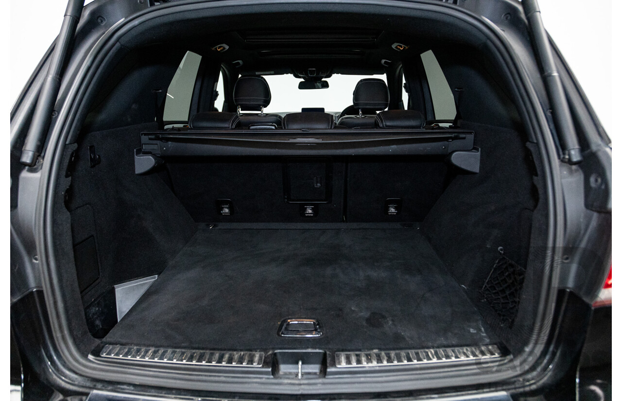 09/2016 Mercedes Benz GLE43 AMG 4Matic (AWD) 166 MY17 4D Wagon Obsidian Black Metallic Twin Turbo V6 3.0L