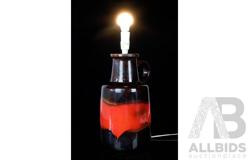 Mid Century West German Ceramic Lamp Base