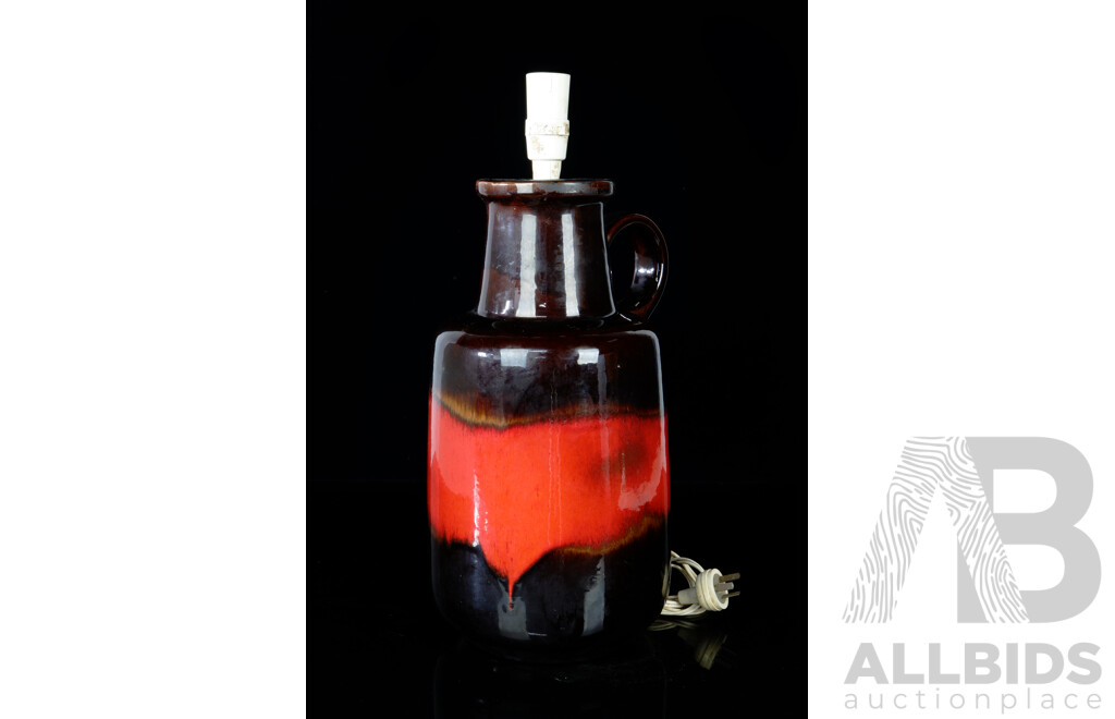 Mid Century West German Ceramic Lamp Base