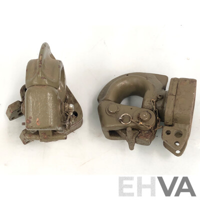 360° Pivoting Trailer Hitches - Lot of Two