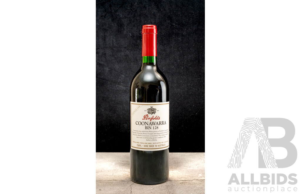 Penfolds Coonawarra Bin 128 Vintage 1996