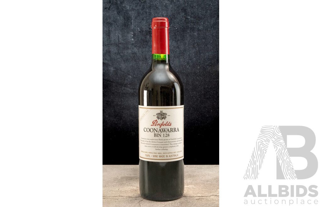 Penfolds Coonawarra Bin 128 Vintage 1996