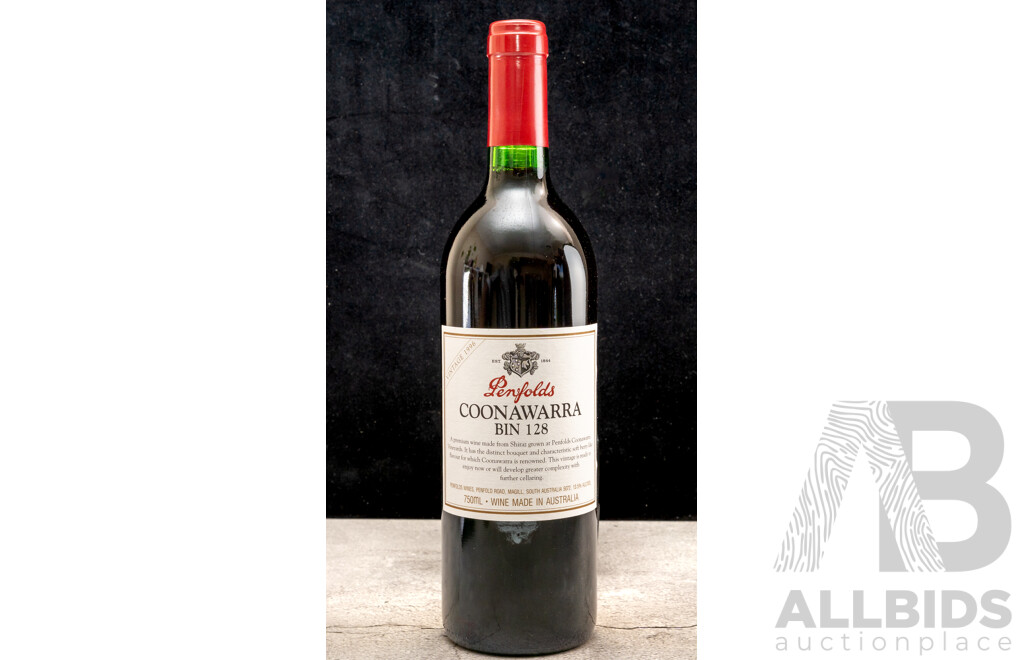 Penfolds Coonawarra Bin 128 Vintage 1996