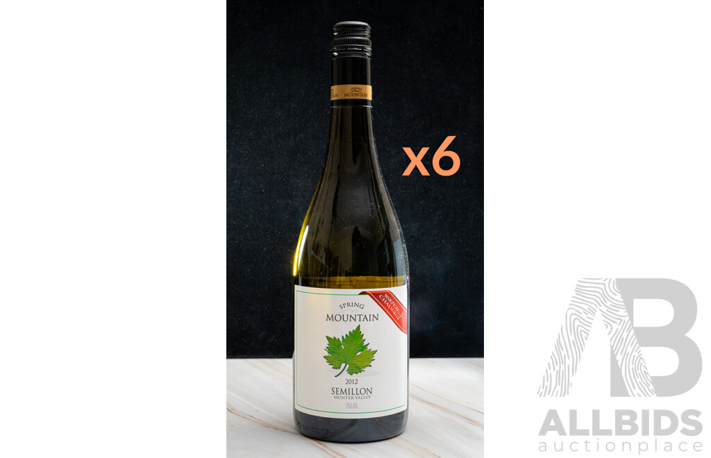 Spring Mountain Semillon Vintage 2012 X 6
