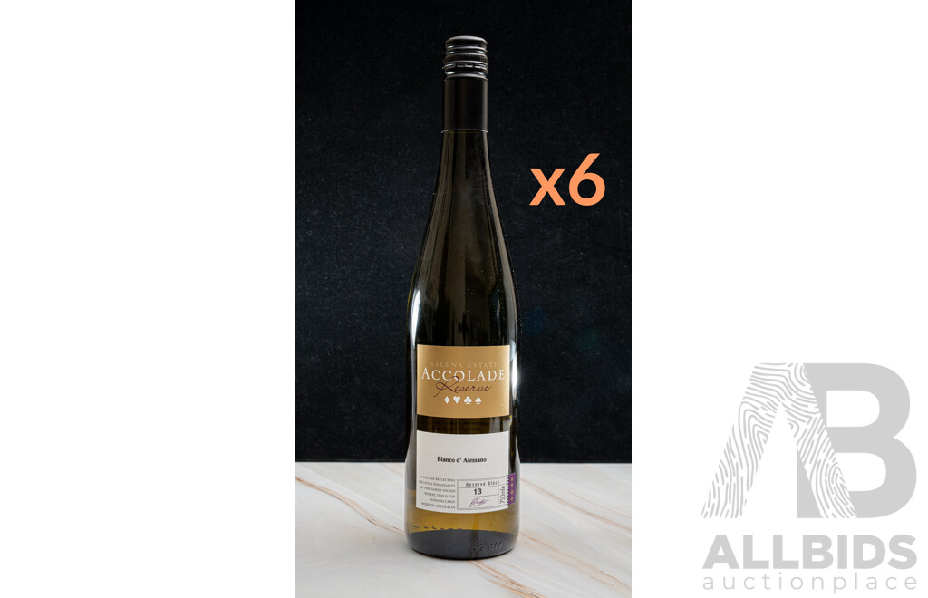 Selena Estate Accolade Reserve Bianco D' Alessano X 6