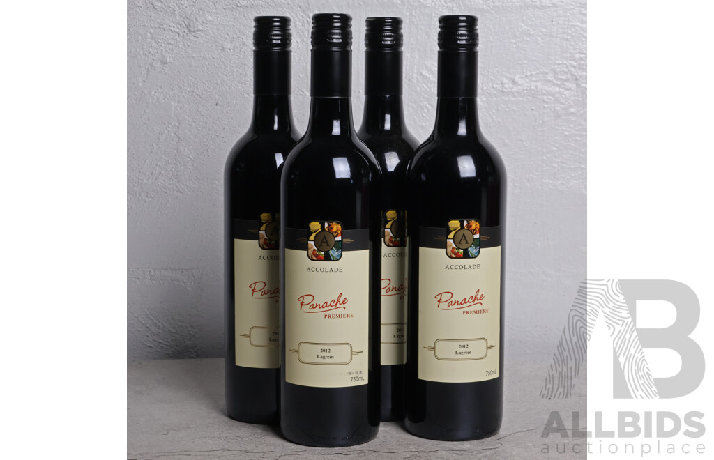Accolade Panache Premier Lagrein Vintage 2012 x 4