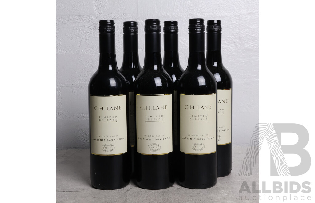 C.H Lane Limited Release Cabernet Sauvignon Vintage 2014 x 6