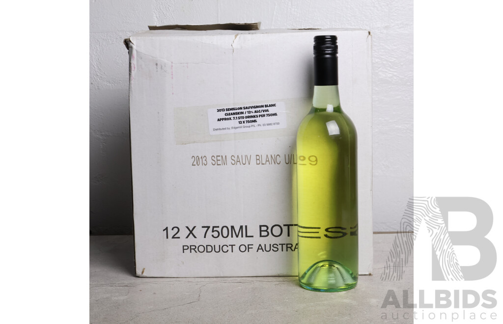 Case of 12 Semillon Sauvignon Blanc Clean Skins, 2013
