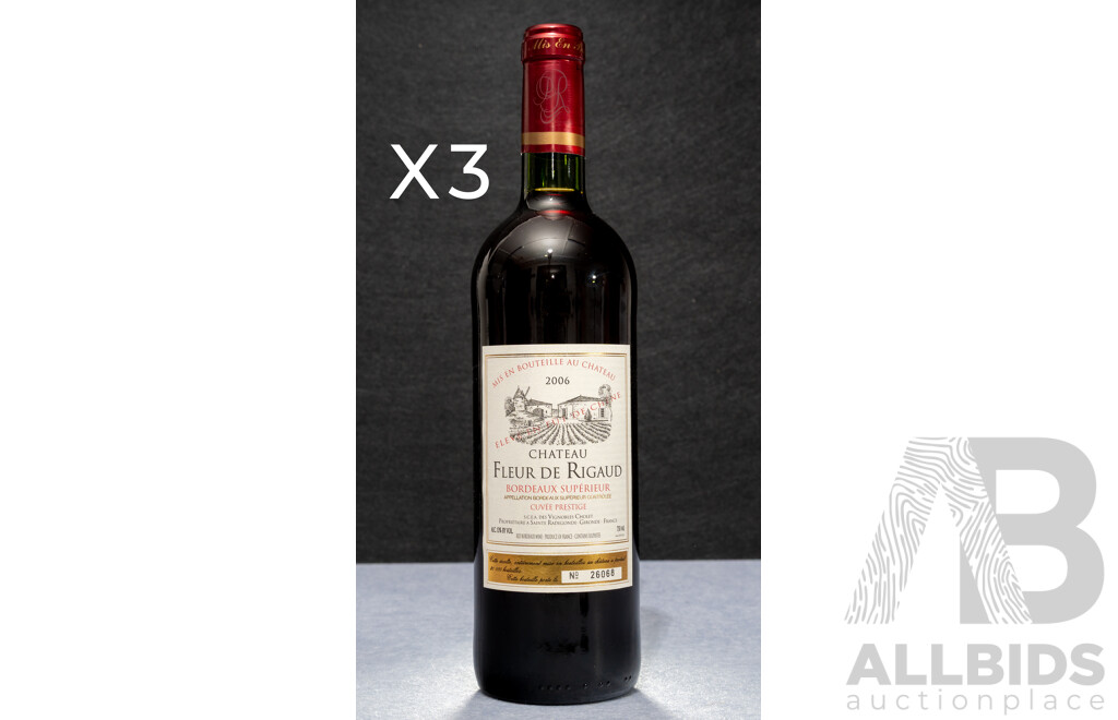 Chatau Fleur De Rigaud Cuvee Prestige X 3