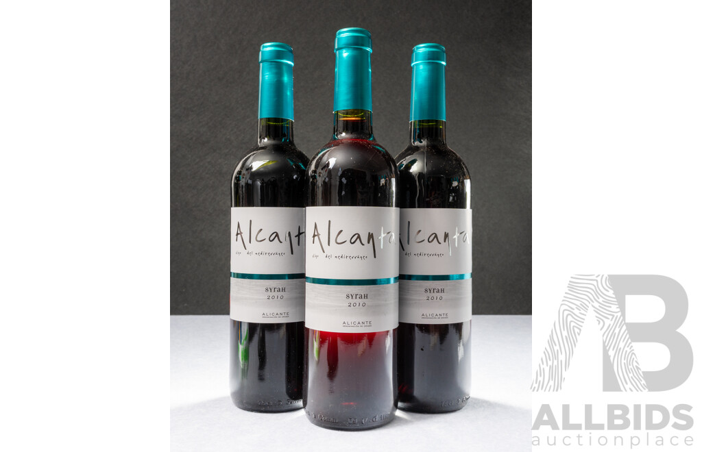 Alcanta Vigo Del Mediterrageo Syrak Vintage 2011 X 3