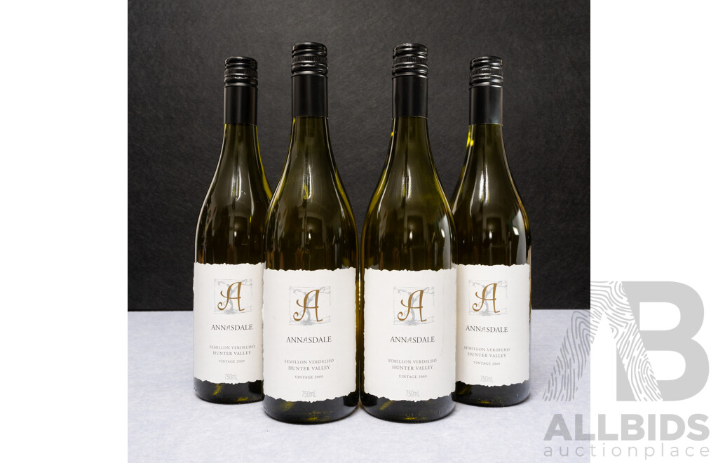 Annasdale Semillon Verdelho Vintage 2009 X 4
