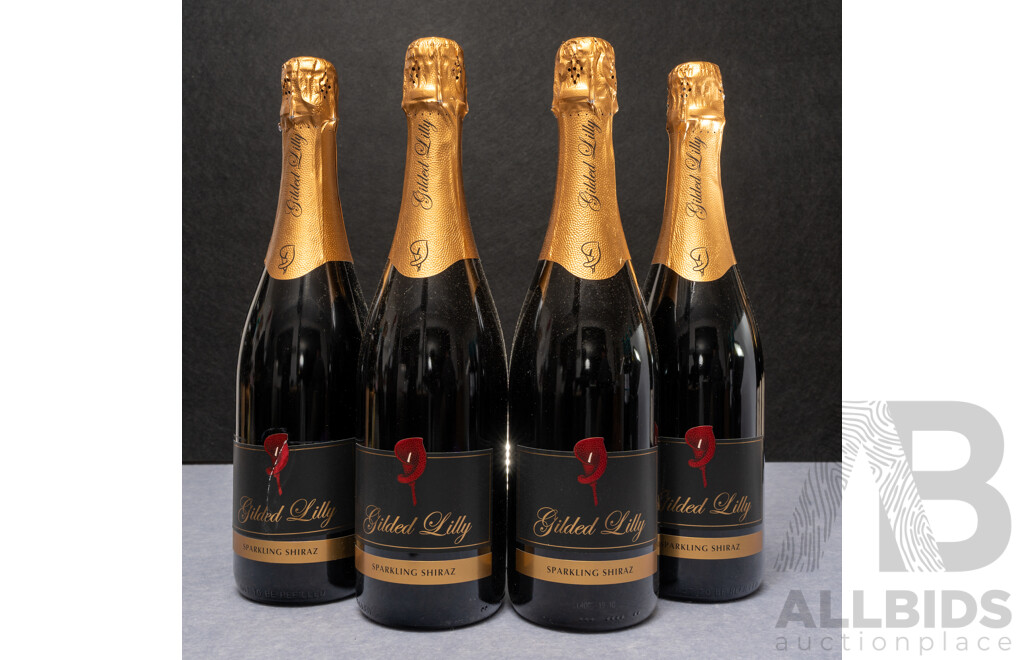Gilded Lilly Sparkling Shiraz X 4