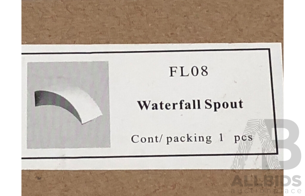 Monsoon Showers Chrome Waterfall Bath Spout - Brand New