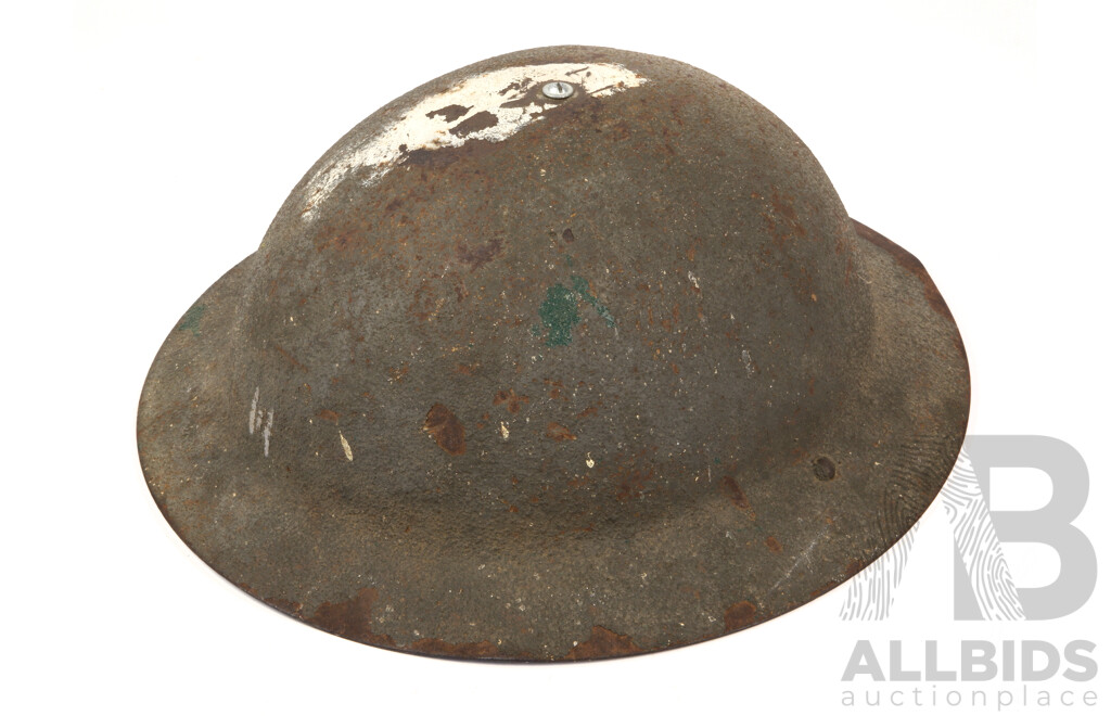 Vintage WWII British Army Tin Hat