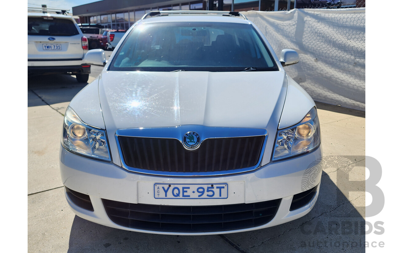 4/2013 Skoda Octavia TSI Ambition NE 4d Wagon White 1.4L