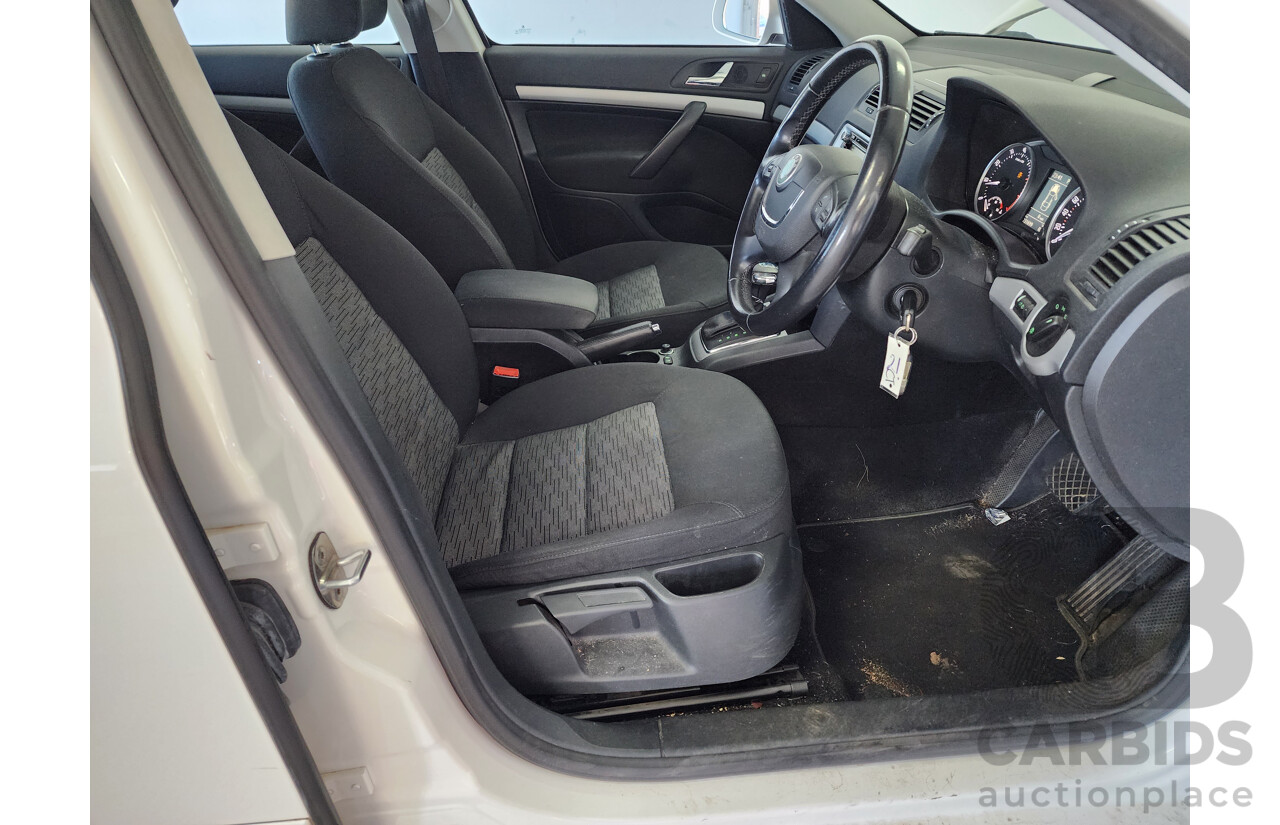 4/2013 Skoda Octavia TSI Ambition NE 4d Wagon White 1.4L