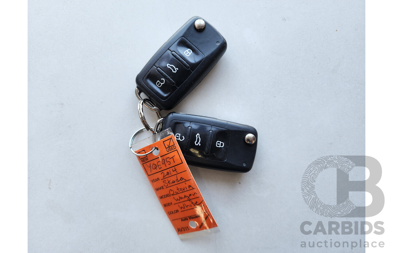4/2013 Skoda Octavia TSI Ambition NE 4d Wagon White 1.4L