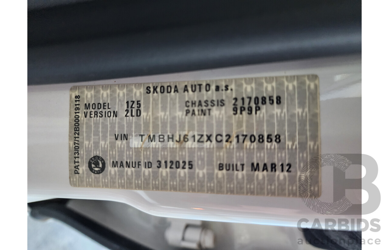 4/2013 Skoda Octavia TSI Ambition NE 4d Wagon White 1.4L