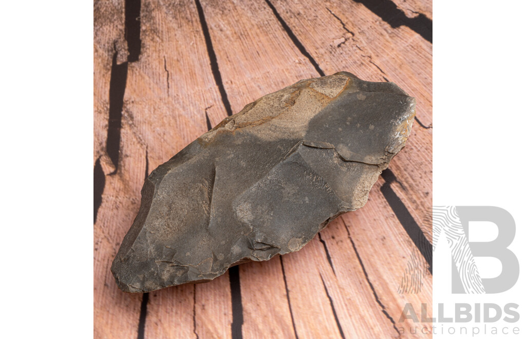 Ancient Neolithic Chert Hand Knapped Axe, Algeria North Africa, Circa 5000BP