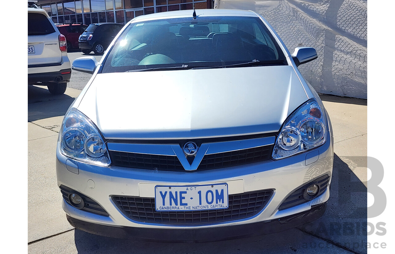 1/2007 Holden Astra TWIN TOP AH 2d Convertible Silver 2.2L