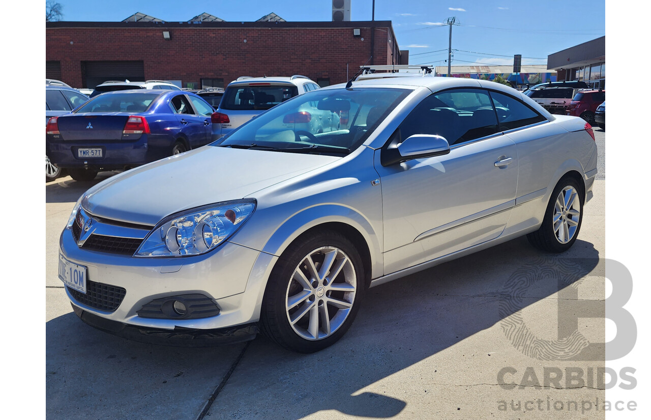 1/2007 Holden Astra TWIN TOP AH 2d Convertible Silver 2.2L