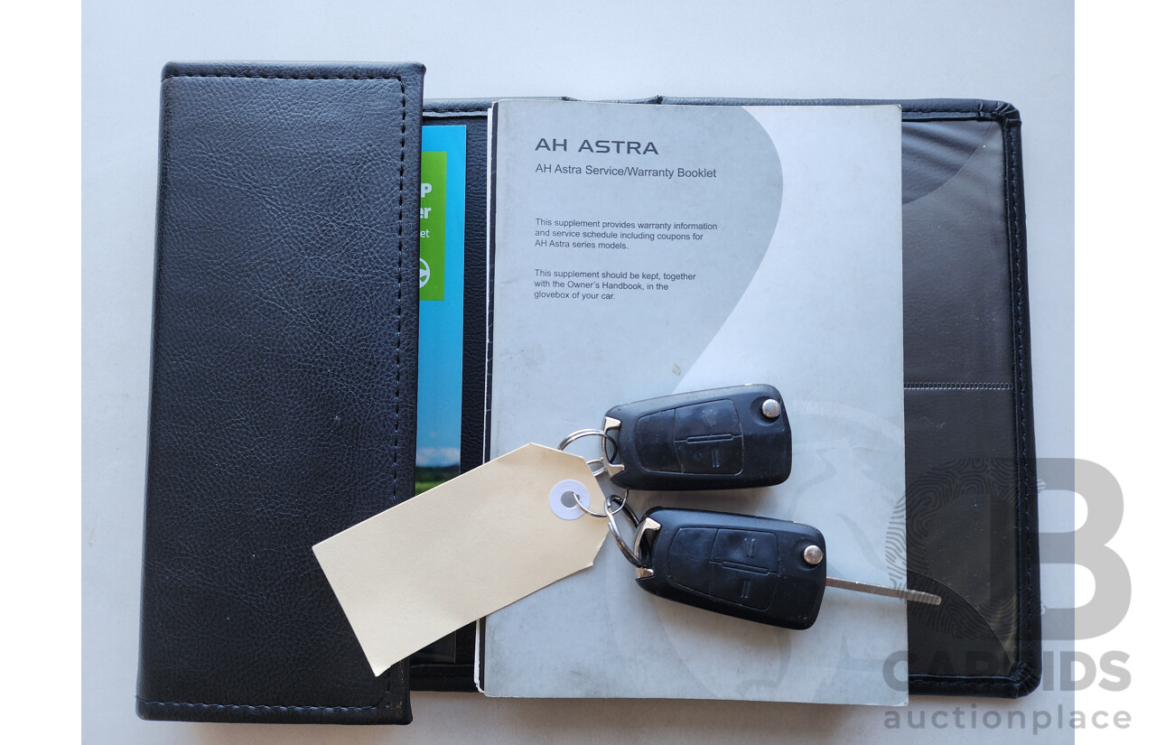 1/2007 Holden Astra TWIN TOP AH 2d Convertible Silver 2.2L