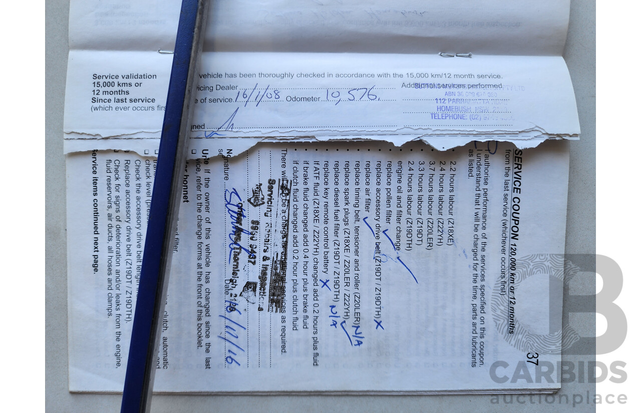 1/2007 Holden Astra TWIN TOP AH 2d Convertible Silver 2.2L