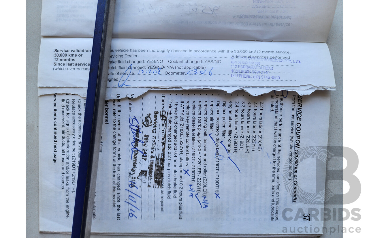 1/2007 Holden Astra TWIN TOP AH 2d Convertible Silver 2.2L