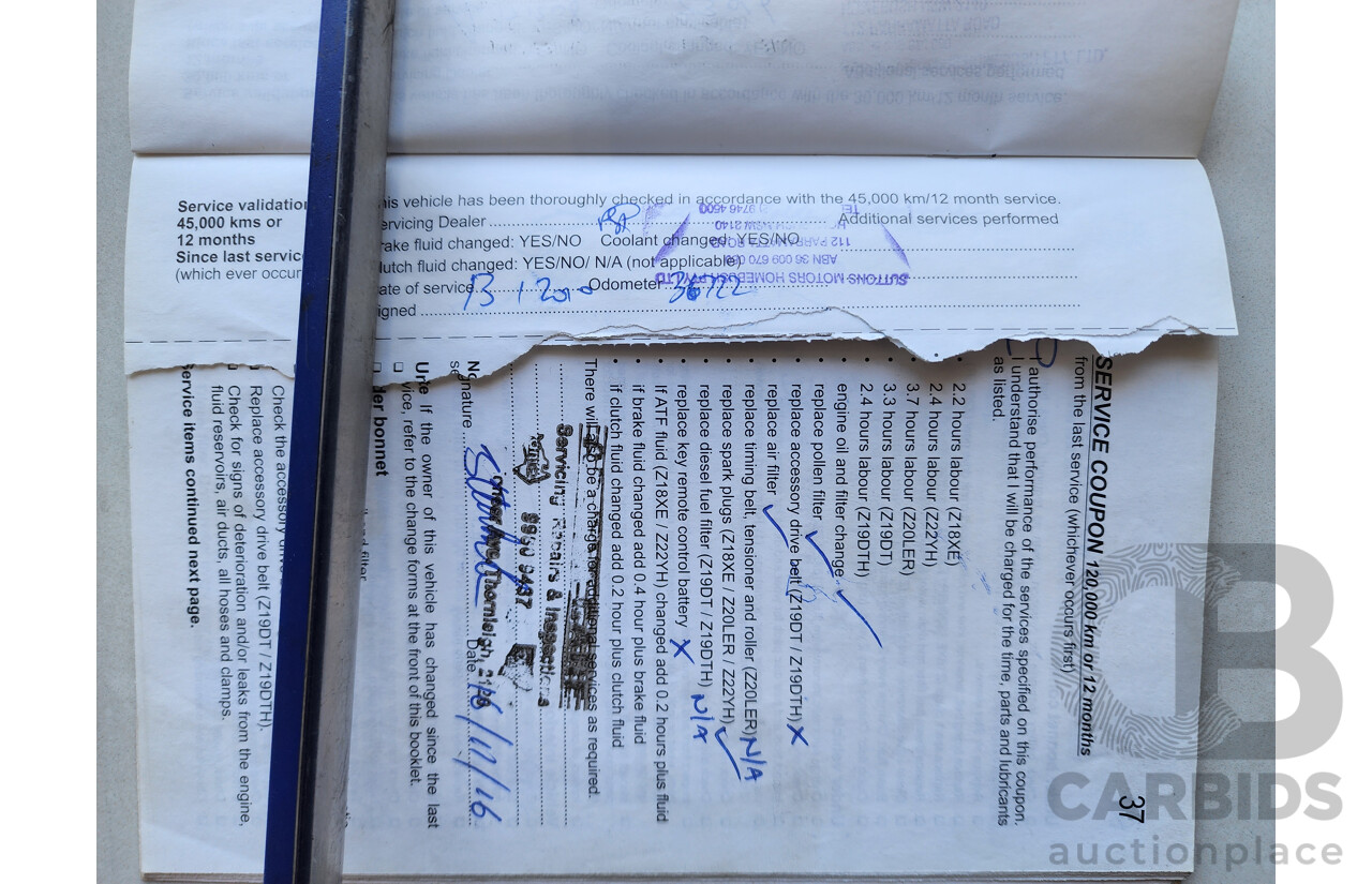 1/2007 Holden Astra TWIN TOP AH 2d Convertible Silver 2.2L