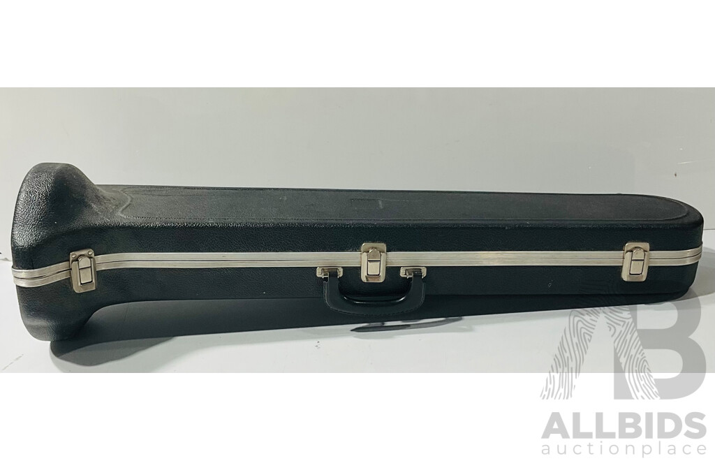 Brass Trombone in Hard Carry Case
