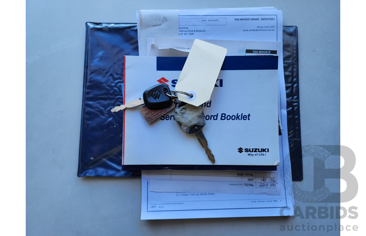 8/2009 Suzuki Jimny Sierra (4x4)  2d Wagon Silver 1.3L