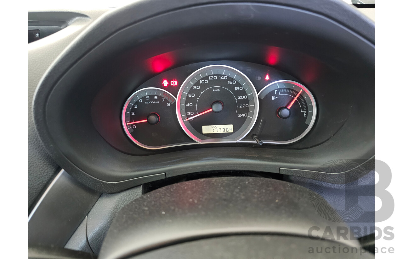 1/2008 Subaru Impreza RS (AWD) MY08 5d Hatchback Black 2.0L