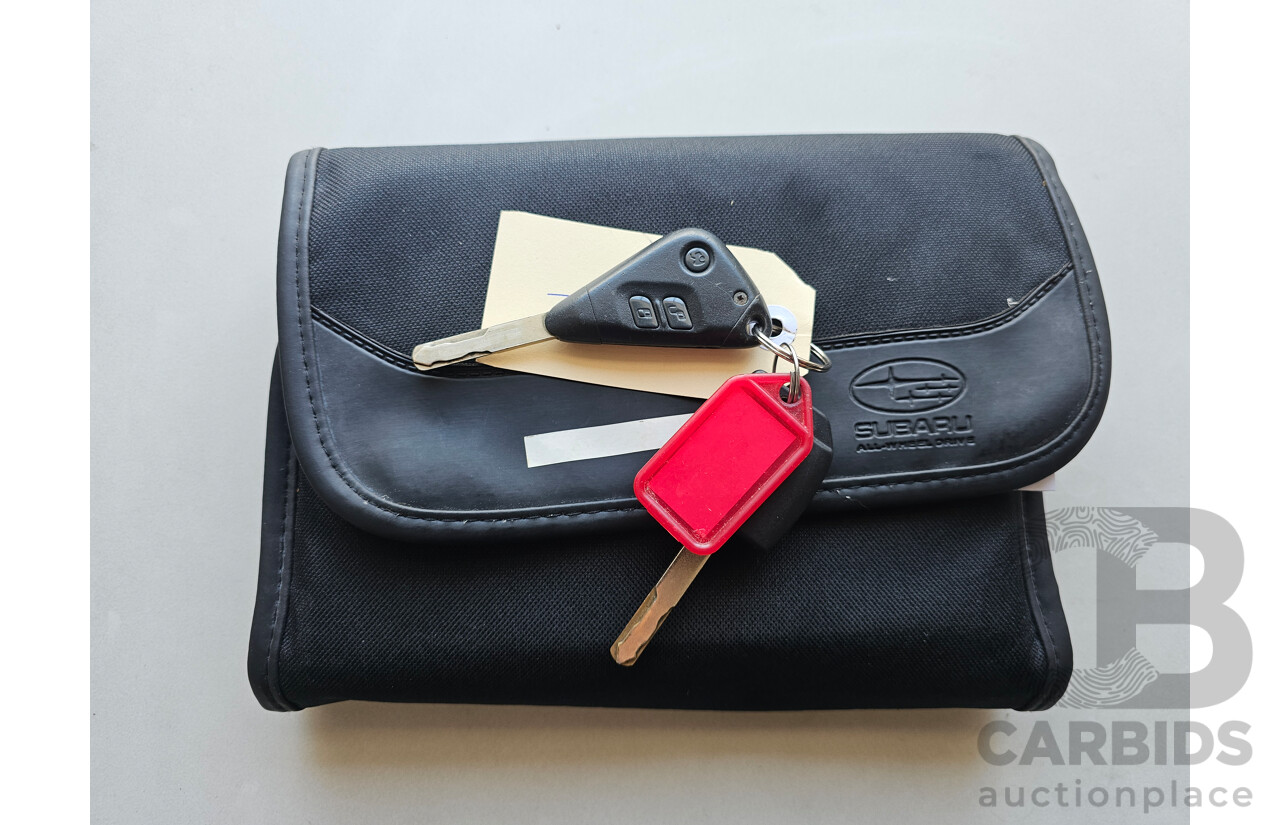 1/2008 Subaru Impreza RS (AWD) MY08 5d Hatchback Black 2.0L