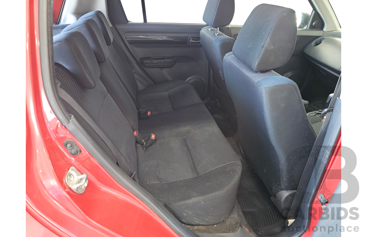 5/2009 Suzuki Swift EZ 07 UPDATE 5d Hatchback Red 1.5L
