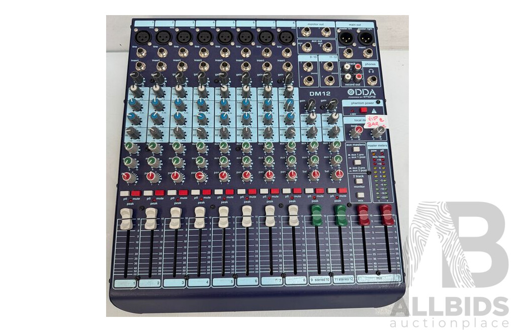 MIDAS DM12 Analog Mixer