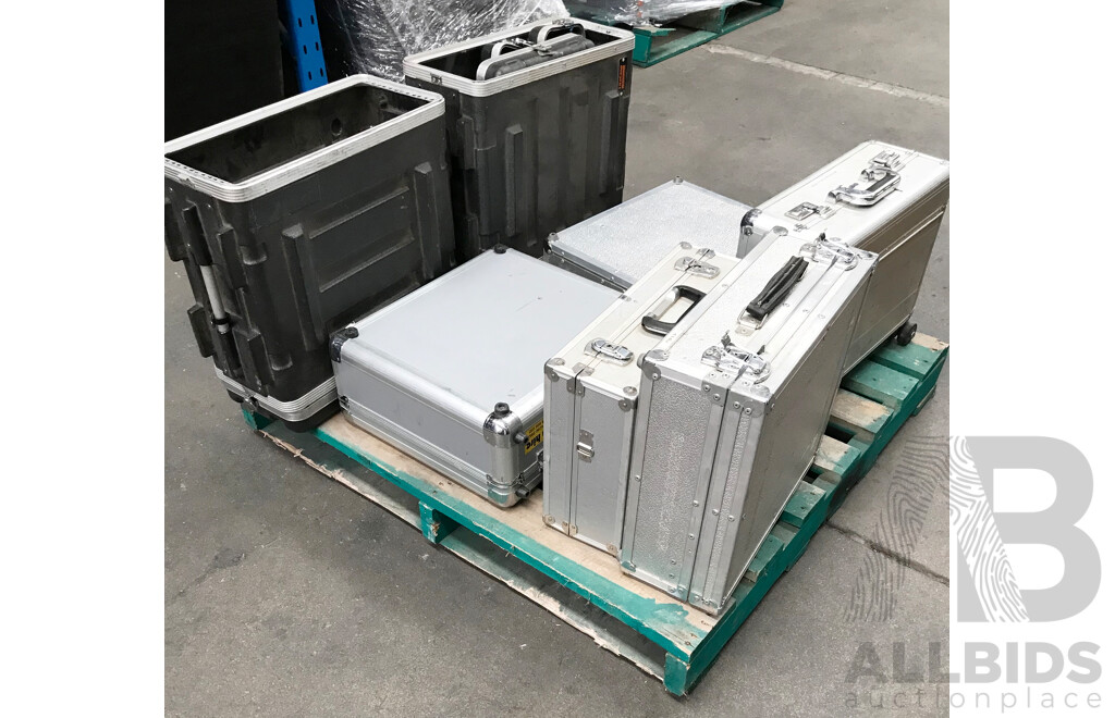 Assorted Road Cases - Lot of 7