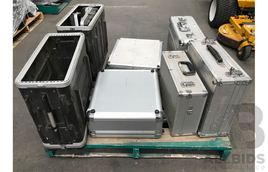 Assorted Road Cases - Lot of 7