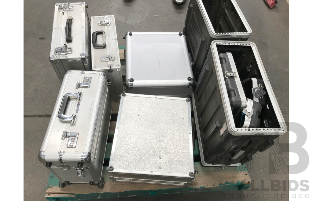 Assorted Road Cases - Lot of 7