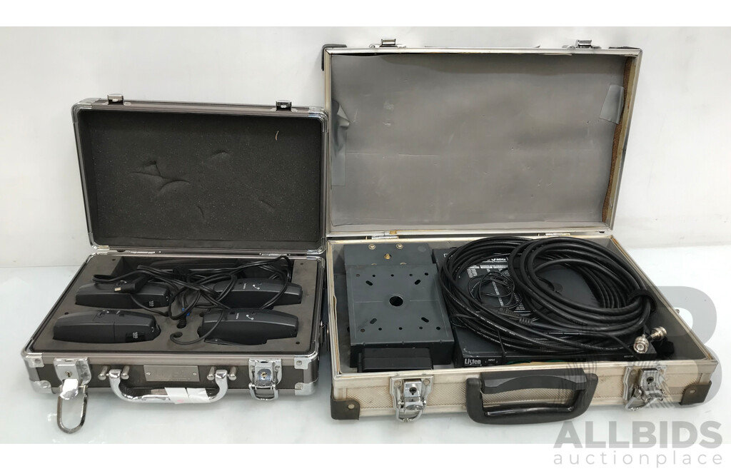 Listen Technologies Sationary RF Transmitter with 150Hz Display Receivers