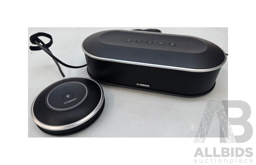 Yamaha Unified Communications Microphone & Speaker System W/ Power Cable