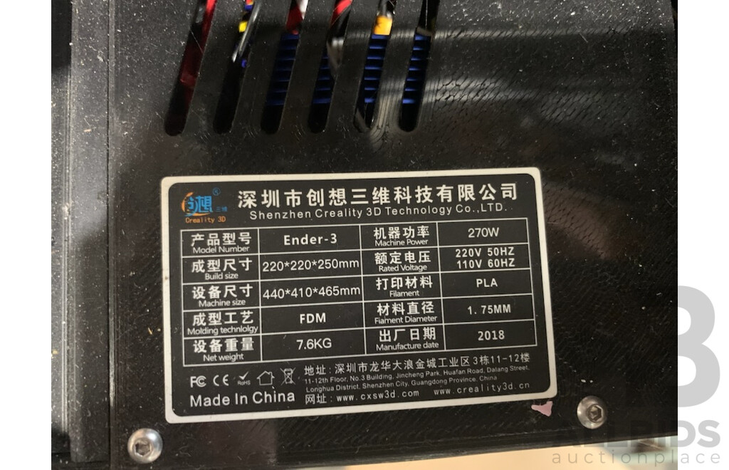 ENDER Ender-3 3D Printer