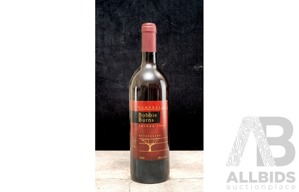 Campbelle Bobbie Burns Shiraz Vintage 1994