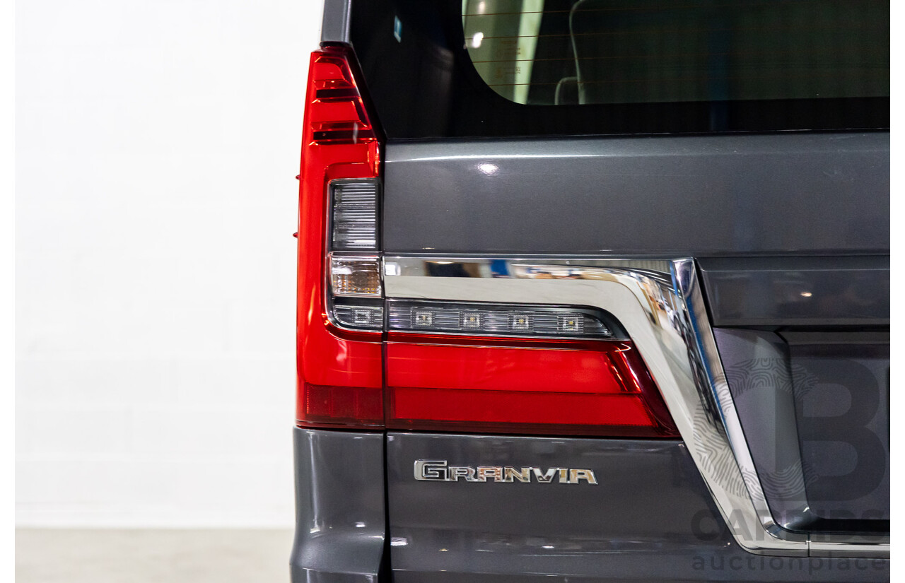 12/2019 Toyota Granvia (RWD) GDH303R 4d Wagon Graphite Metallic Turbo Diesel 2.8L - 6 Seater