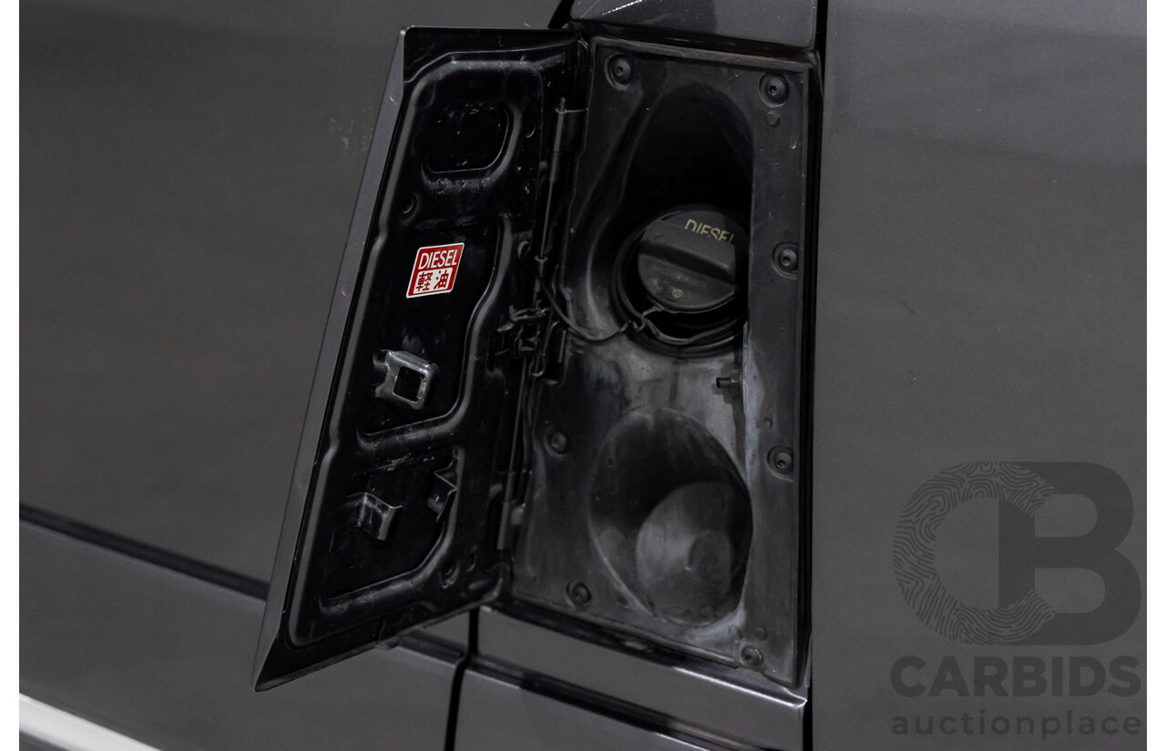 12/2019 Toyota Granvia (RWD) GDH303R 4d Wagon Graphite Metallic Turbo Diesel 2.8L - 6 Seater