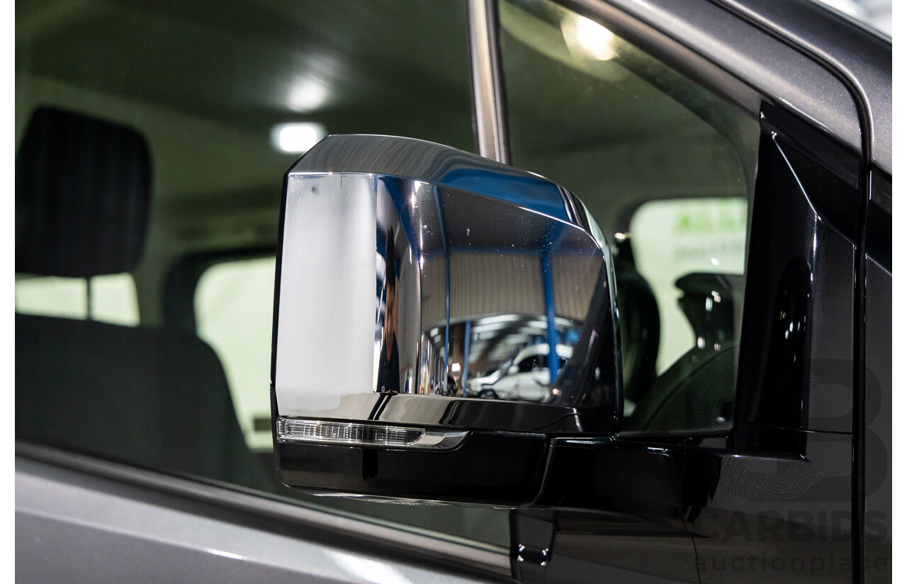 12/2019 Toyota Granvia (RWD) GDH303R 4d Wagon Graphite Metallic Turbo Diesel 2.8L - 6 Seater